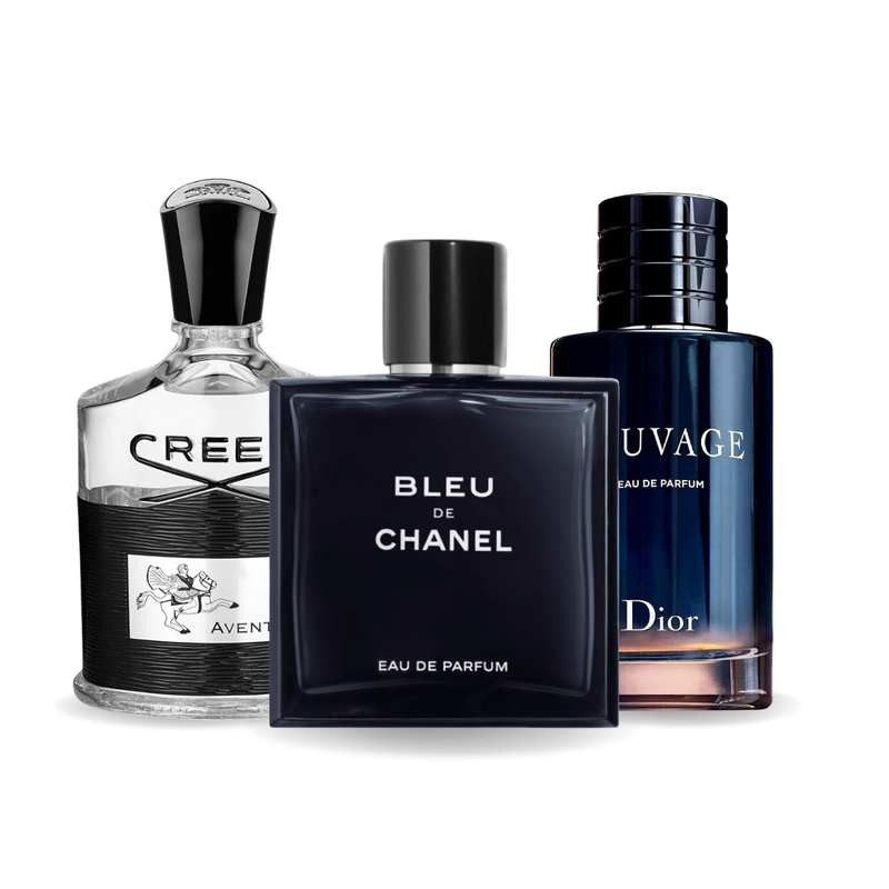 Creed Aventus + Bleu de Chanel + Dior Sauvage – 3 al prezzo di 1 (Pre Black Friday) 100ml